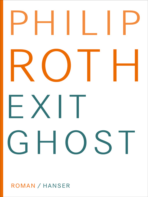 Titeldetails für Exit Ghost nach Philip Roth - Verfügbar